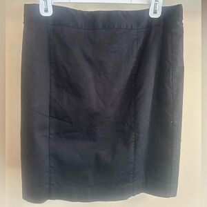 Attention Black Pencil Skirt Knee-Length Workwear